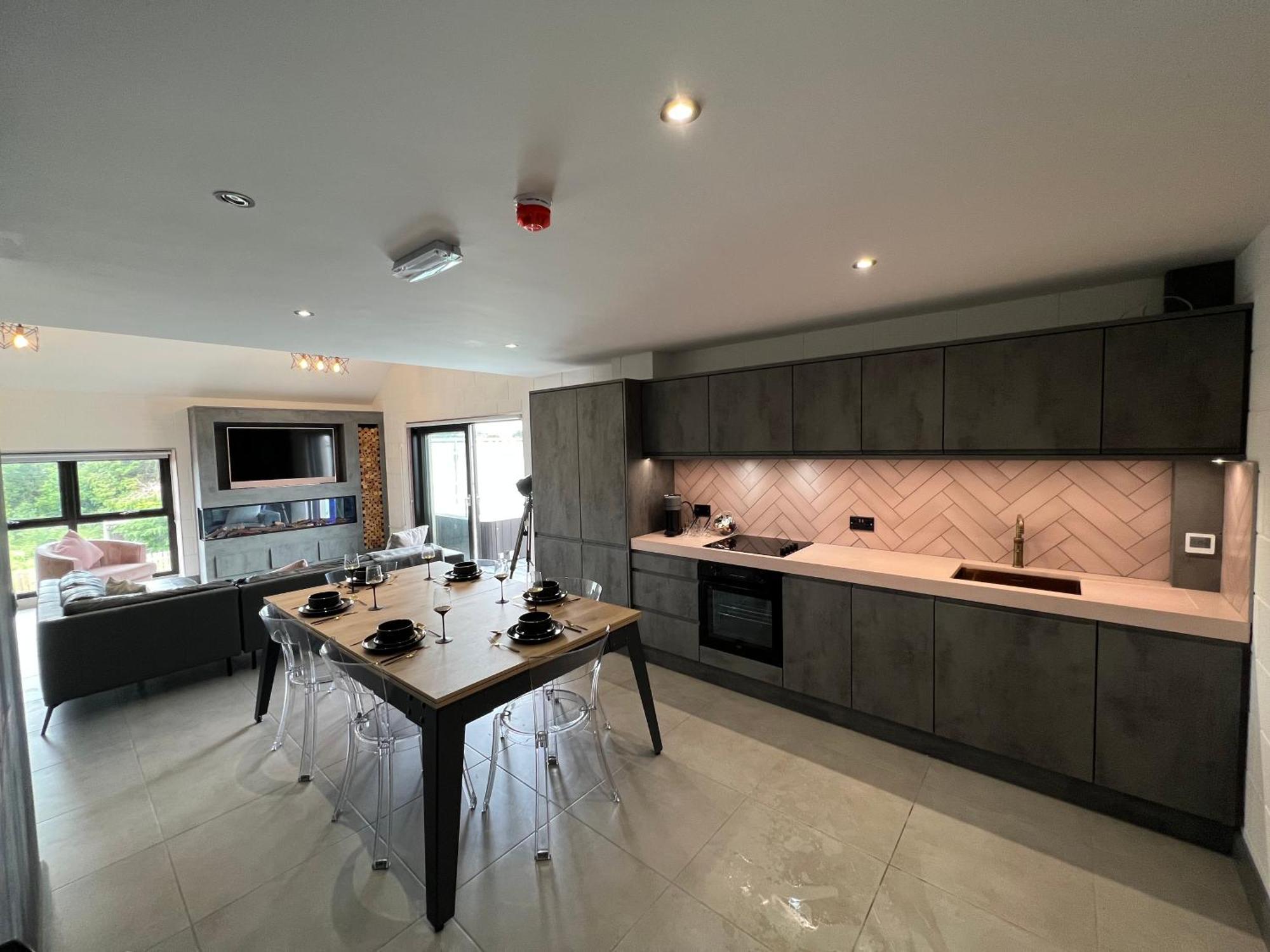 Luxury Hot Tub Jacuzzi & Sauna Apartment With Pool Table In Mid Ulster Coalisland Dış mekan fotoğraf